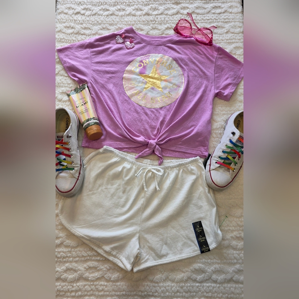 Converse Tee & Art Class Shorts Set | Youth Size L (12)